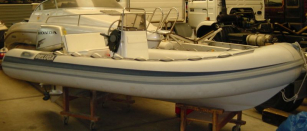 Schlauchboot mit GFK-Rumpf BELUGA 15